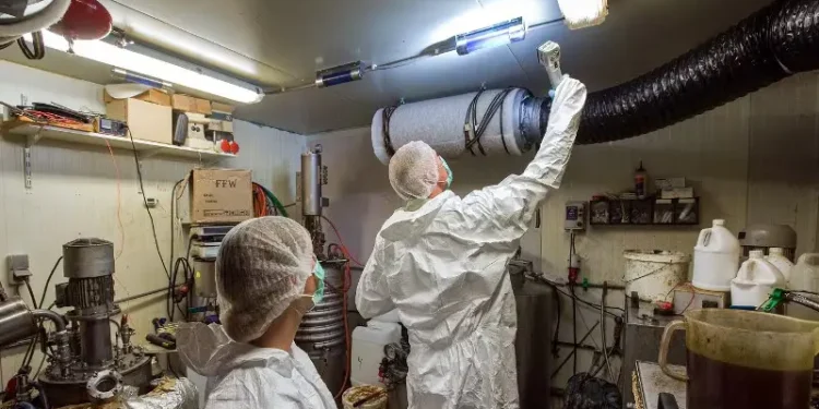 drugslab in woonwijk